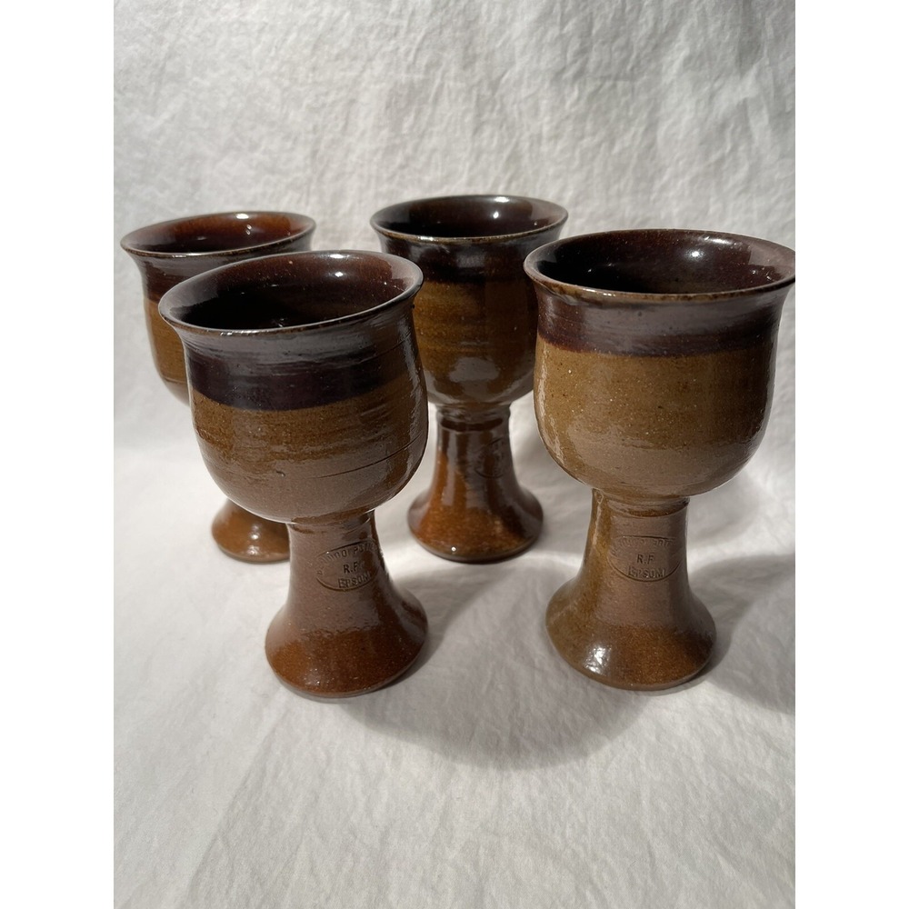 Bendigo Wine Goblets ~ Set Of 4 ~NICE Condition~Unused~
